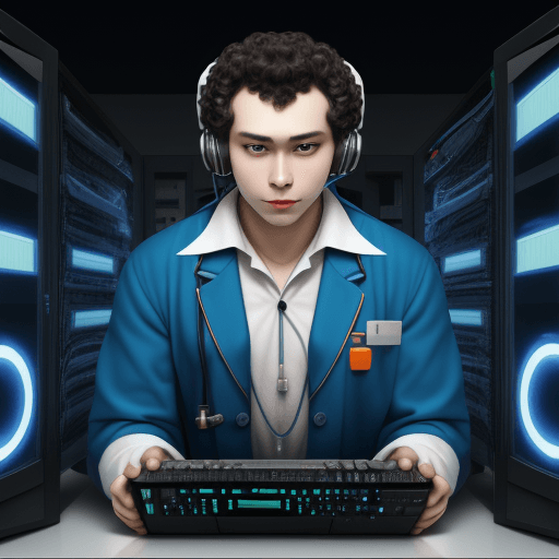 AI generated: it specialist pushkin