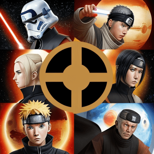 AI generated: Naruto , Star Wars , God , War , Mars , Turkey