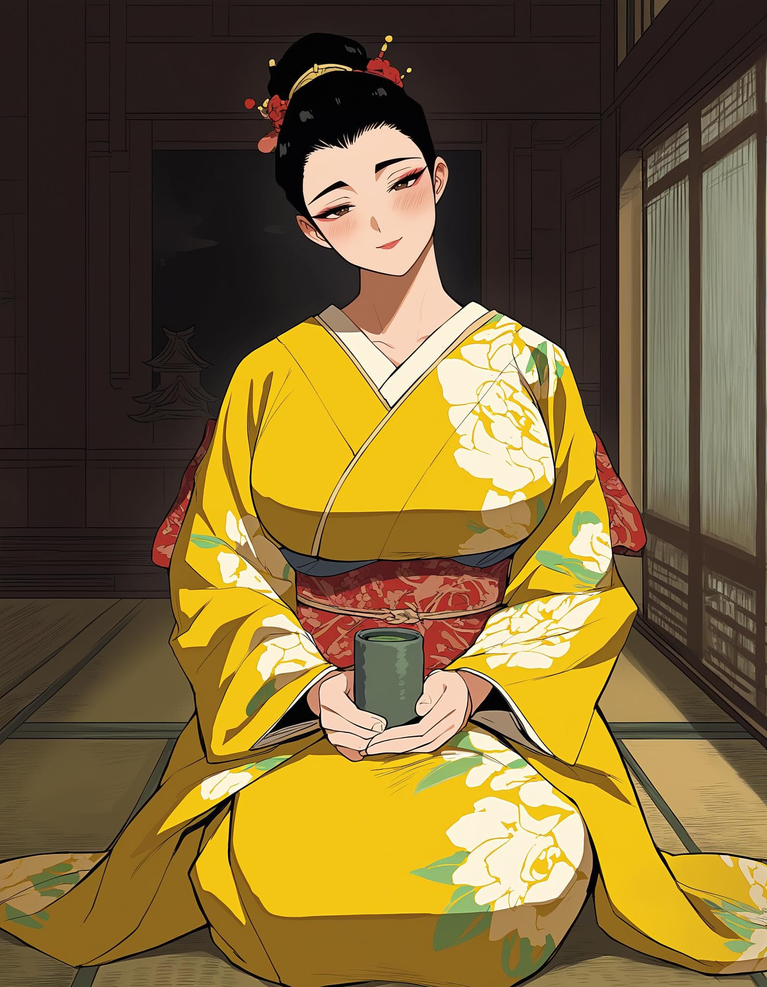 Terayama Reiko (Anime: Golden Boy) NoobAI-XL (V-pred / Epsilon Illustrious)
