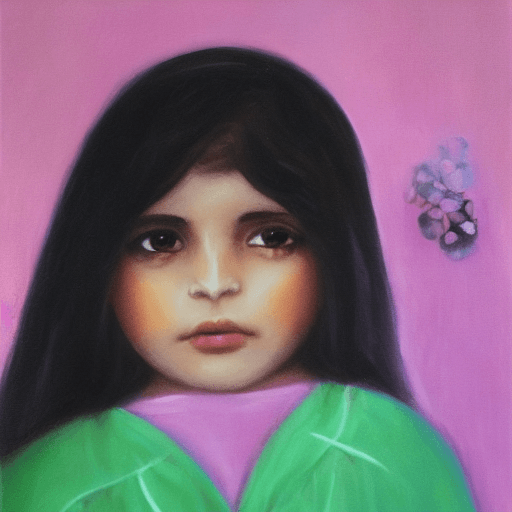 AI generated: Persian girl
