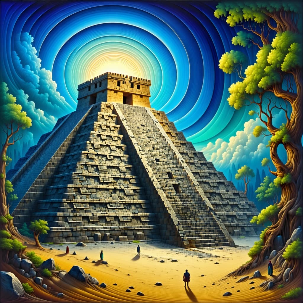 AI generated: Psychedelic, surreal, psychedelic. photographic. Code Cracked: The Tantaria Principle For centuries,...