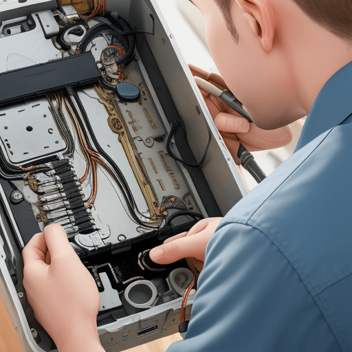 AI generated:  Craft an image that captures the essence of reliability and trustworthiness in mobile repair servic...