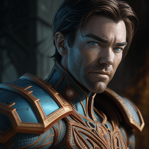 AI generated: Antony Starr is Homelander from the series The Boys ,,uhd photorealisitc, shoulders, intricate detai...