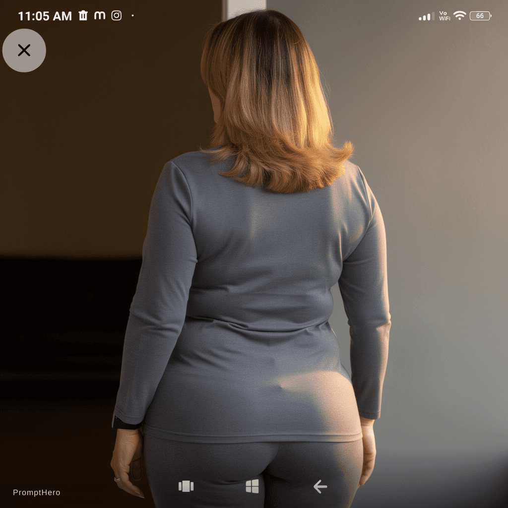 AI generated: Life-like woman in her 40s, pure, nude+, light-olive skin tone, nude+, well defined legs, big thighs...