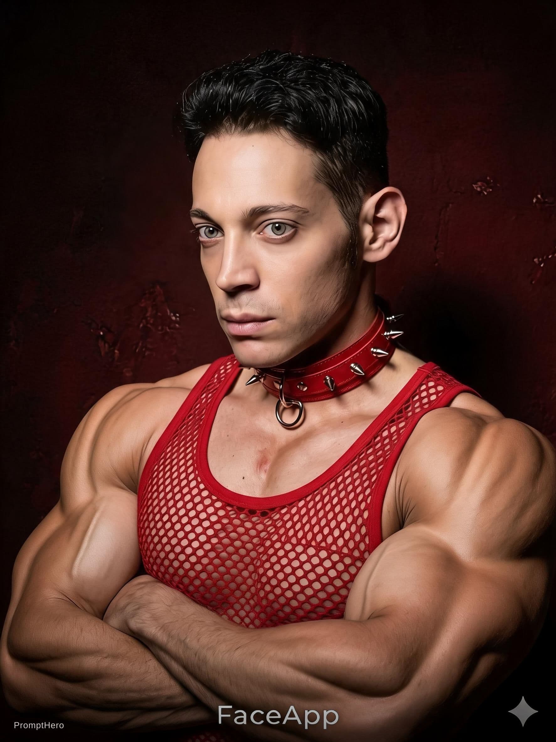AI generated: bodybuilder
