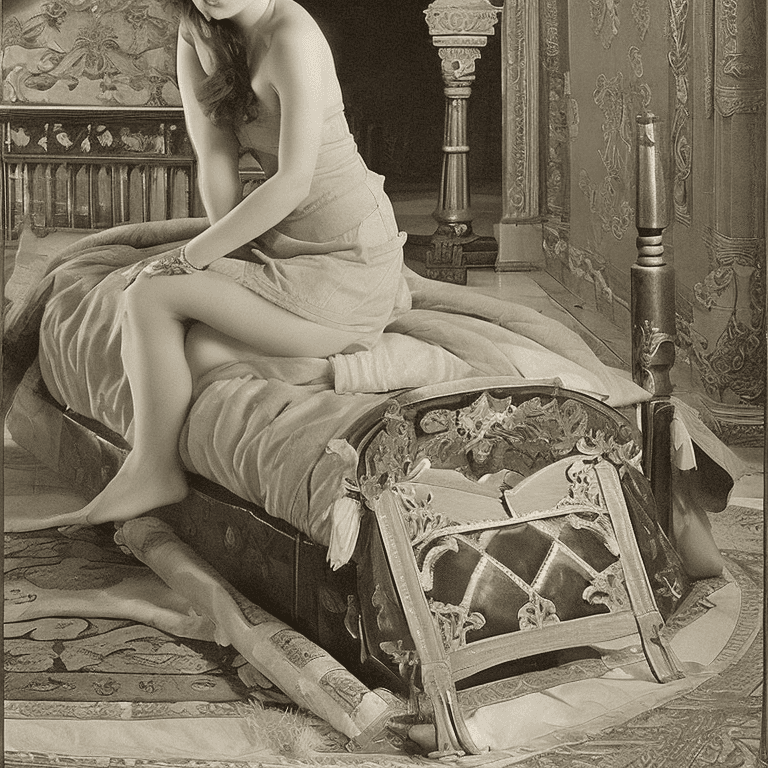 AI generated: <lora:add_detail:3> <lora:RMSDXL_Enhance:1>1girl, doggystyle, (on her knees:2), bending over the edg...