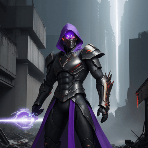 AI generated: Create a hyper-realistic image of an epic showdown featuring a fusion of various elements from the f...