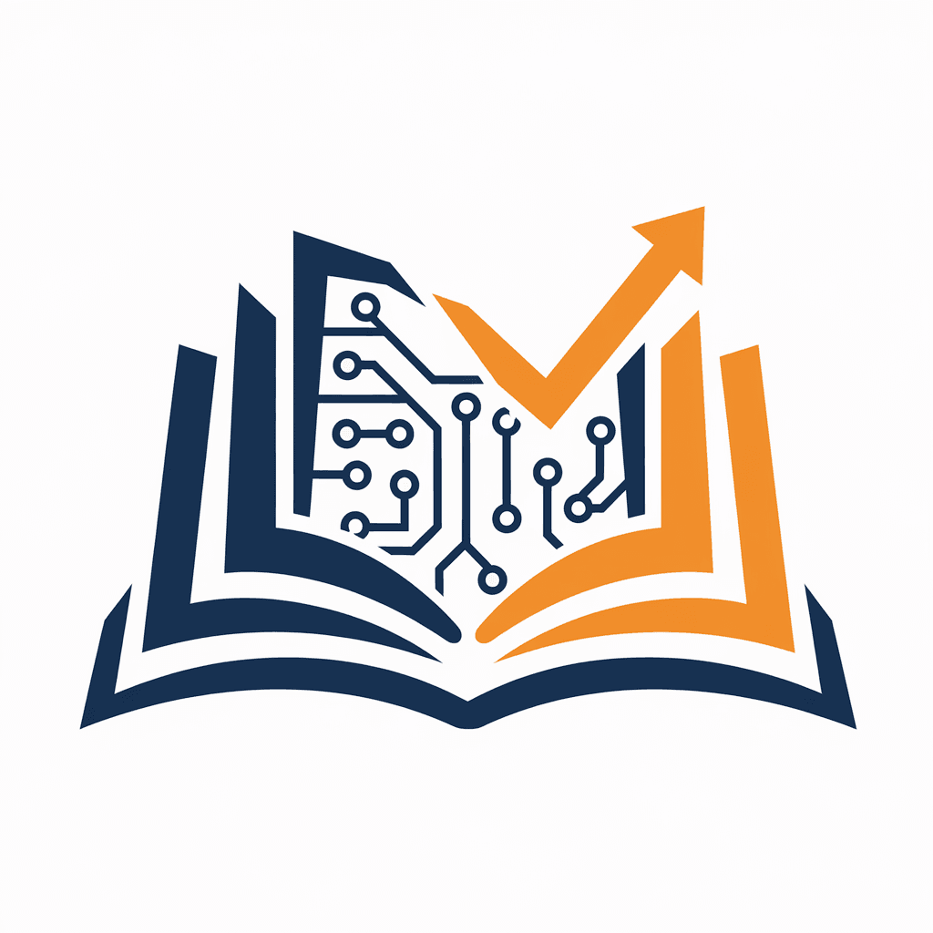 AI generated: "Design a sleek and modern logo representing innovation in learning. Use a combination of a stylized...