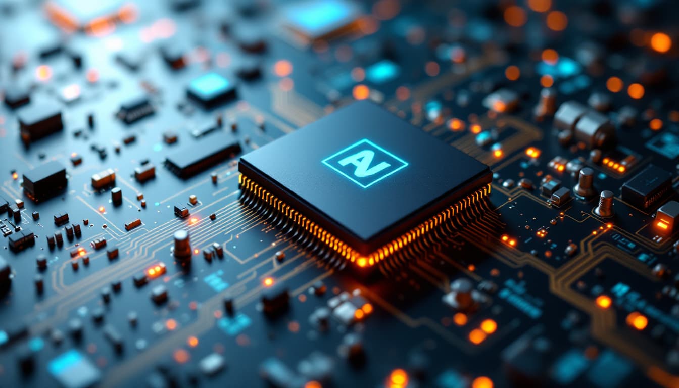 AI generated: avancered electronic circuits