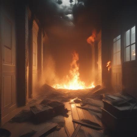 Burning Building - Image 1