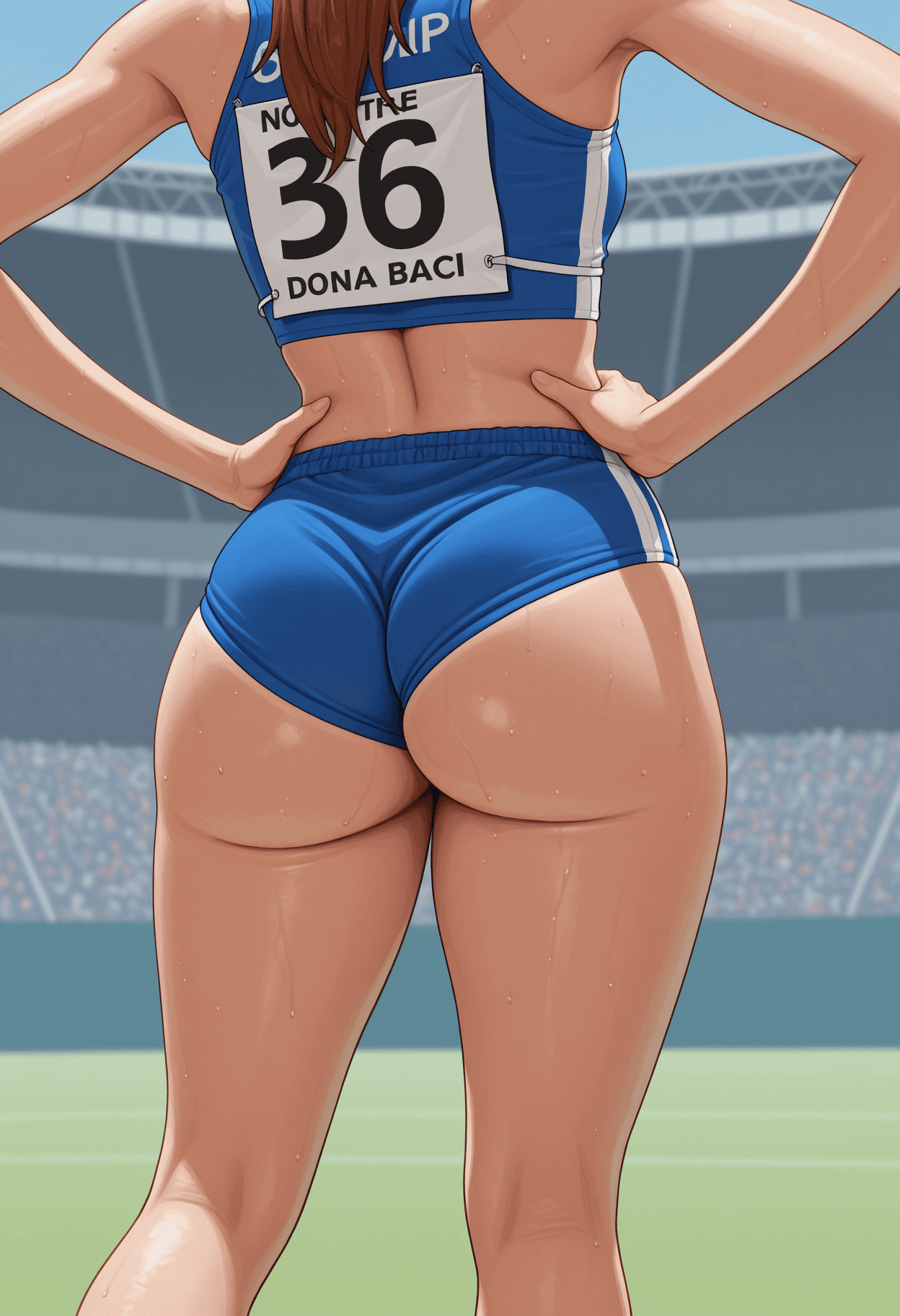 Fitness butt, olimpic girls, LoRA, PonyXL - Image 2