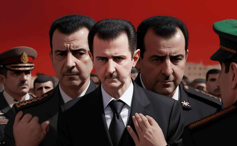AI generated: The criminal Bashar Al-Assad
