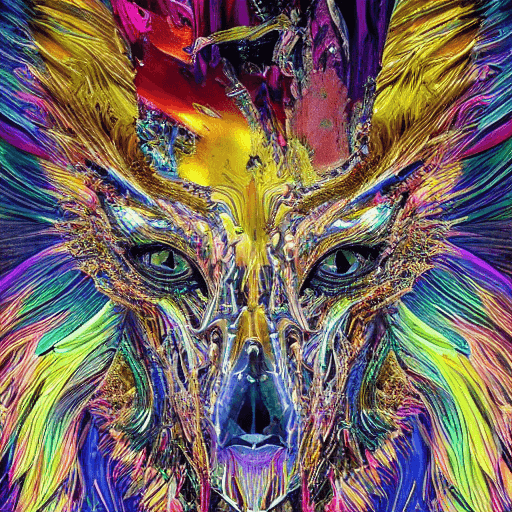AI generated:  Prismatic. Iridescent extreme detail, 8k, ultra quality, masterpiece, illustration, photorealistic,...