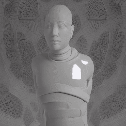 AI generated: Absolutely perfect male anatomy house. It is the shape of a monk in Buddhism. Crafted from beautiful...