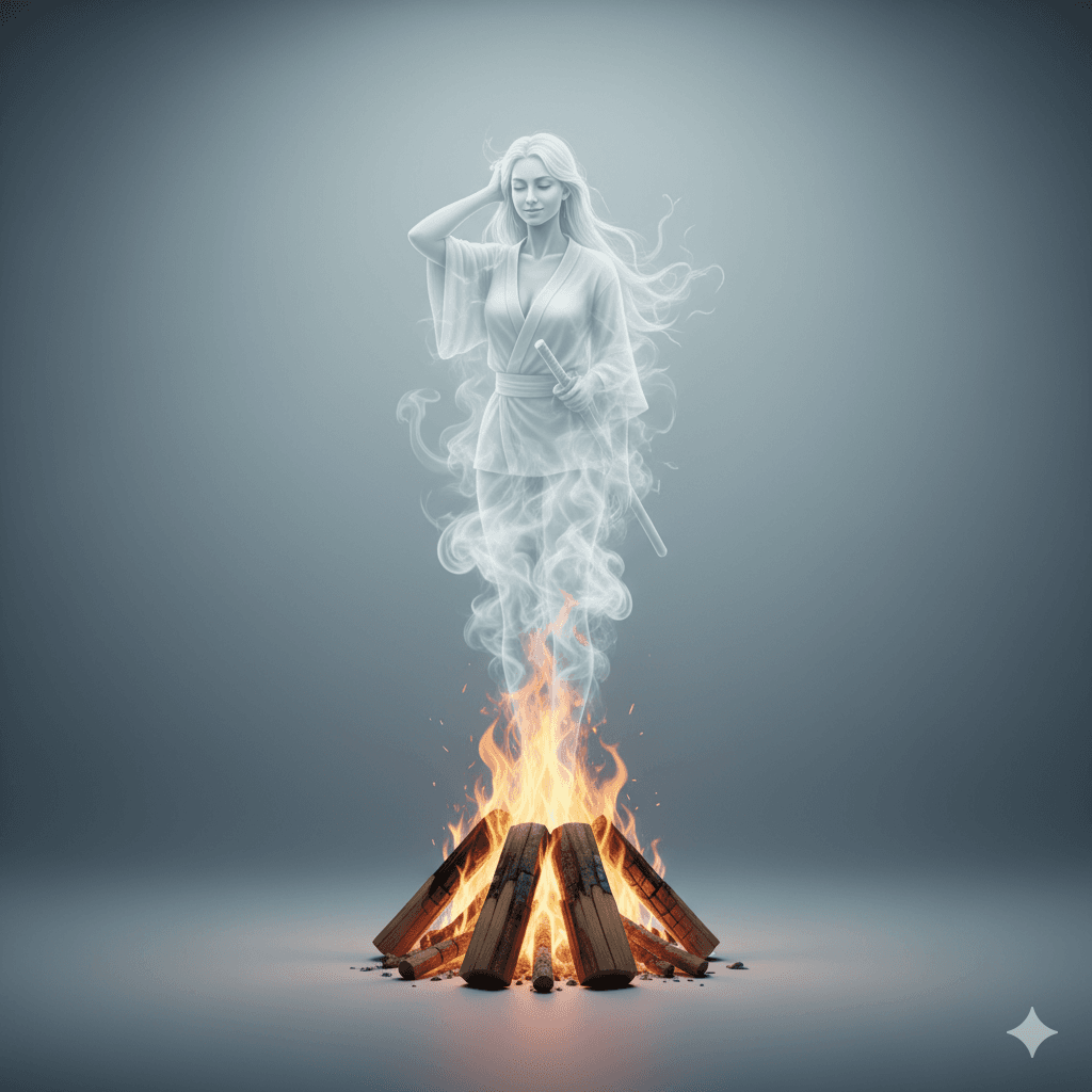 AI generated: A hyper-detailed, photorealistic, and conceptual composite image. In the center of the frame sits a ...
