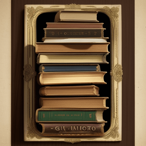 AI generated: livros antigos de latim em cima de uma mesa de madeira antiga, gótico