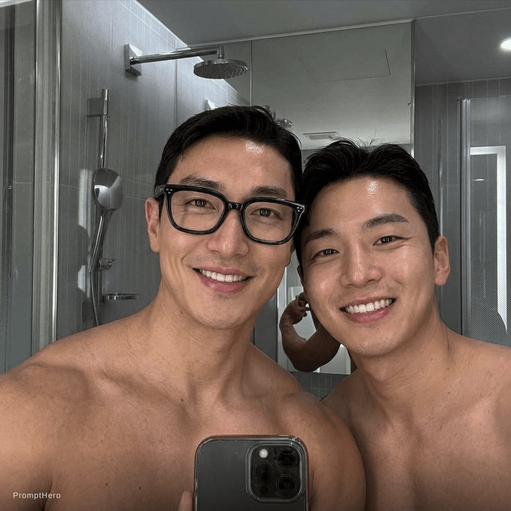 AI generated: Change the face to Daniel Henney face , don’t change the background 