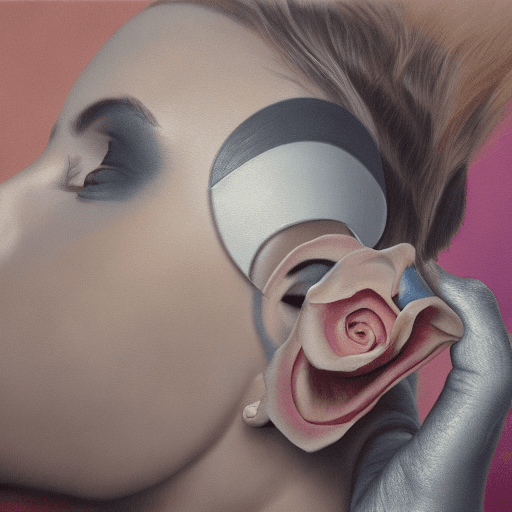 AI generated: Nothing really matters, hyperrealist painting