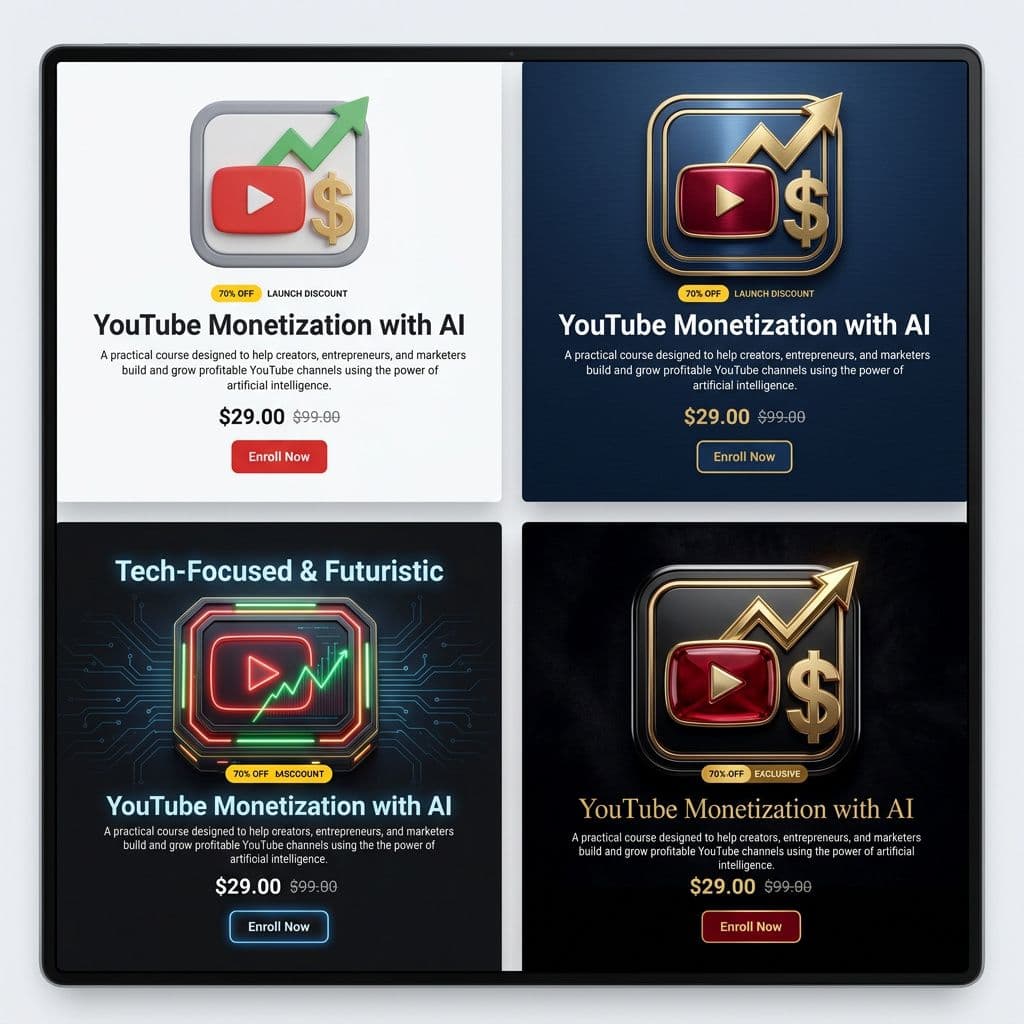 AI generated: Create diferent profesional versions
