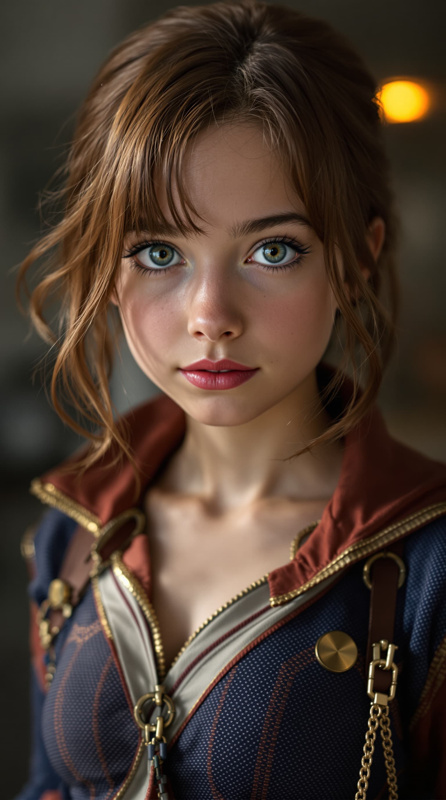 AI generated: A hyper-realistic depiction of thirteen year old cosplayer as Eri, from My Hero Academia











...