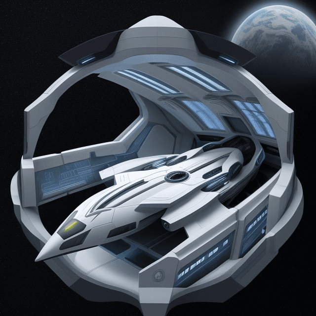 AI generated: nice spaceship