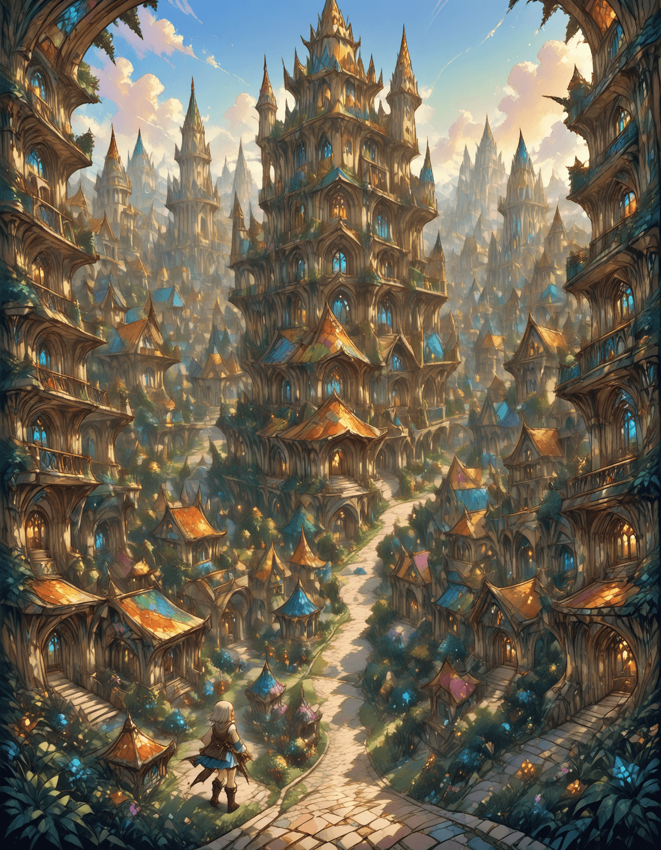 Fantasy city I - Image 2