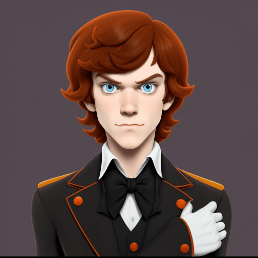 AI generated: Javier Milei as Alex from Clockwork Orange, 
disney,
cartoony,
style
