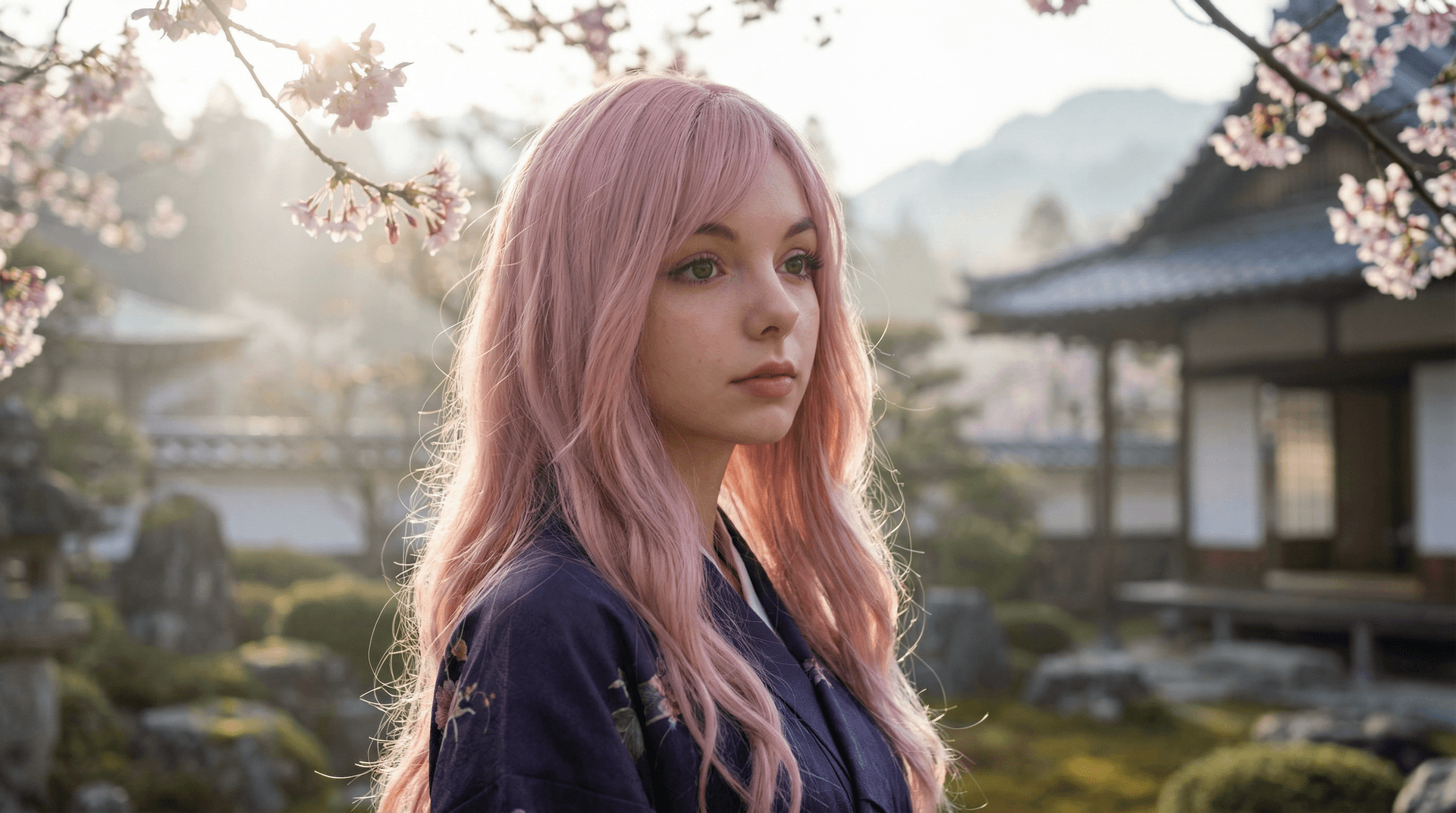 AI generated: Create a highly detailed portrait of a young woman based on the facial features of the provided phot...
