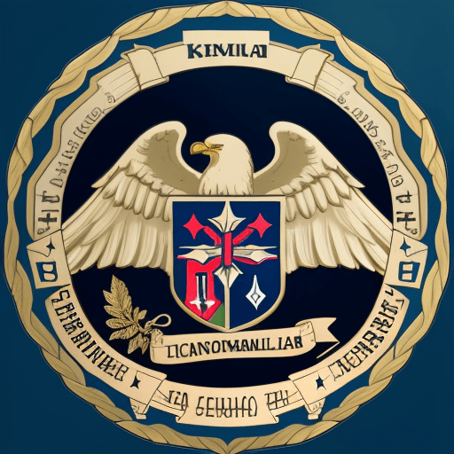 AI generated: insignia del aula de secundaria del valor de empatia