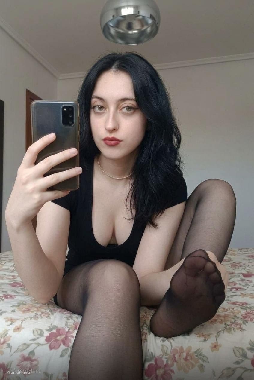 AI generated: lying on her stomach on a bed,. Bedroom setting with a ceiling light.", "subject": { "gender": "Fema...