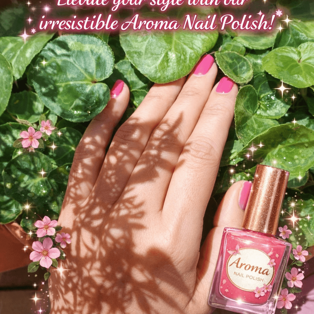 AI generated: ✨ Elevate your style with our irresistible Aroma Nail Polish! ✨