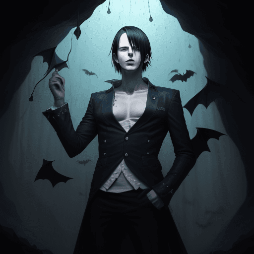 AI generated: MY FRIEND VEIKKA HAKULINEN HE HAS DARK HAIR AND IS DRESSED LIKE SANJI FROM ONE PIECE, GENERATE HIM I...