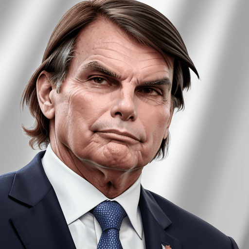 AI generated: face presidente Jair  Bolsonaro