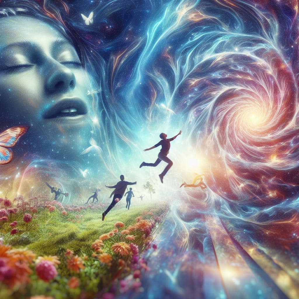 AI generated: what I see in my dream at night, photorealistic, high detailed, an image from a wonderful dream,harm...