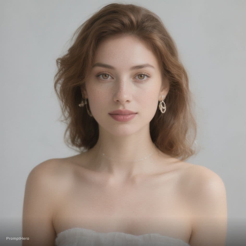 AI generated: Beautiful bust woman 