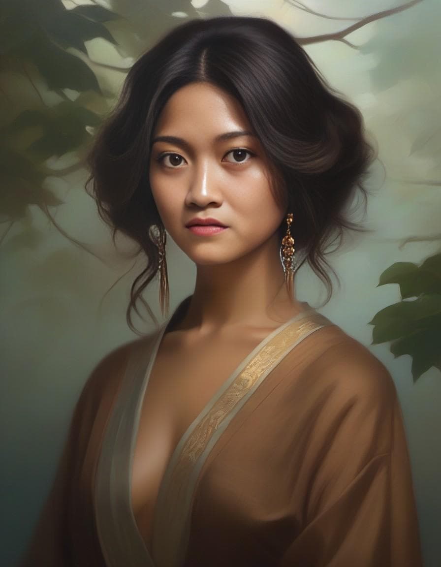 AI generated: The Immortal Asadi::5 Realistic Painting::4 brushstrokes, expressive, textured, detailed, accurate r...