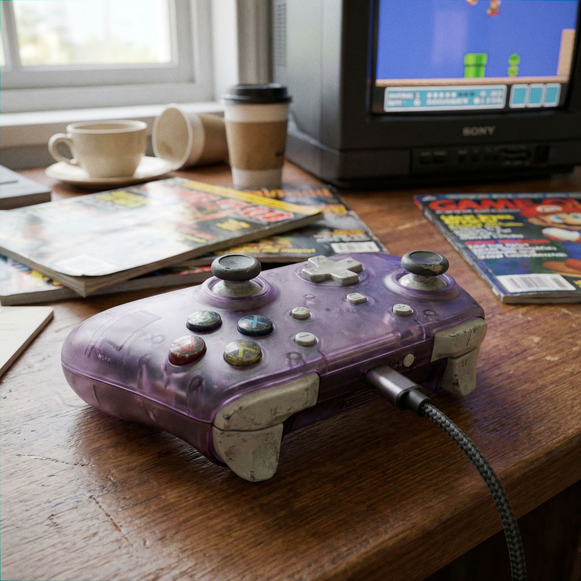 AI generated: game controller