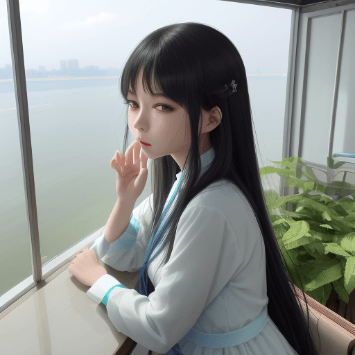 AI generated: 一辆玛莎拉蒂的跑车，在沙漠里，跑车是红色的，旁边有个亚洲美女，高个子。