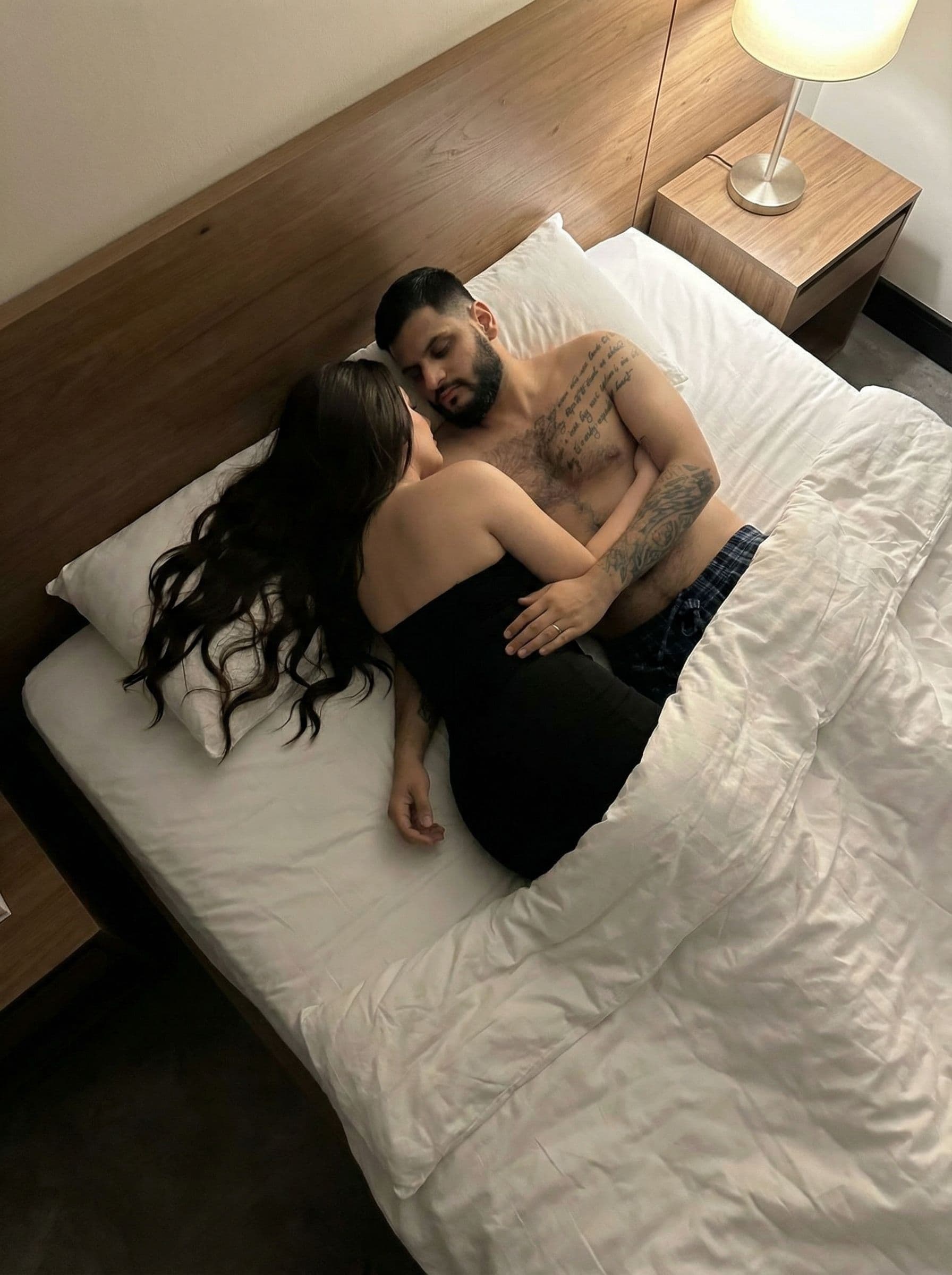 AI generated: Laying in bed