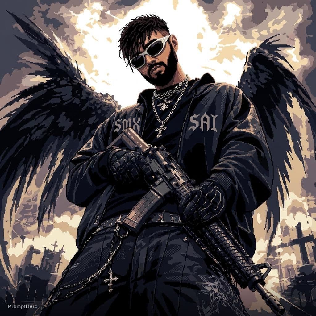 AI generated: SMX, SAI Pixel Art