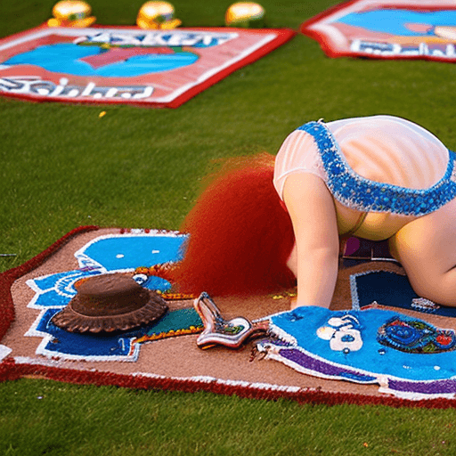 AI generated: photograph, award winning, Guilty, Aerial View of a Otherworldly Complementary overweight [Tudor:Isl...
