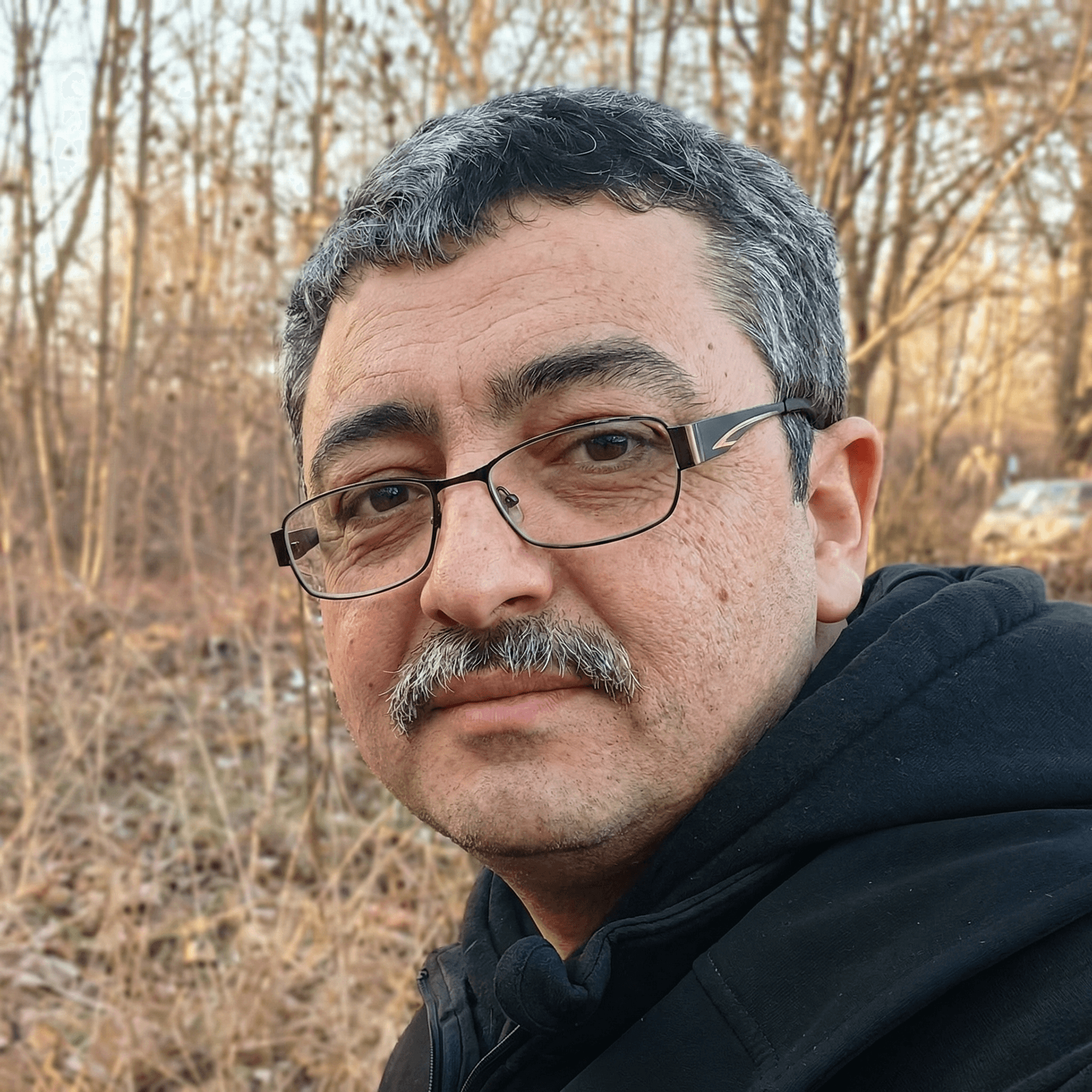 AI generated: middle aged, around 50 years old