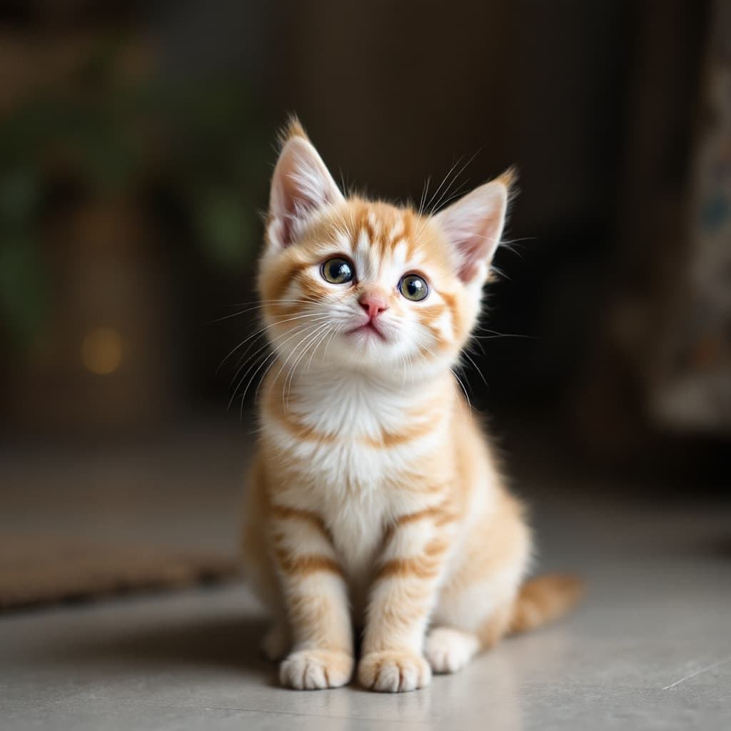 AI generated: cute cat