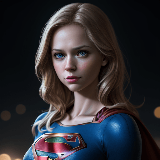 AI generated: photography and realistic lighting. Additionally, there is an impressive superhero portrait of Super...