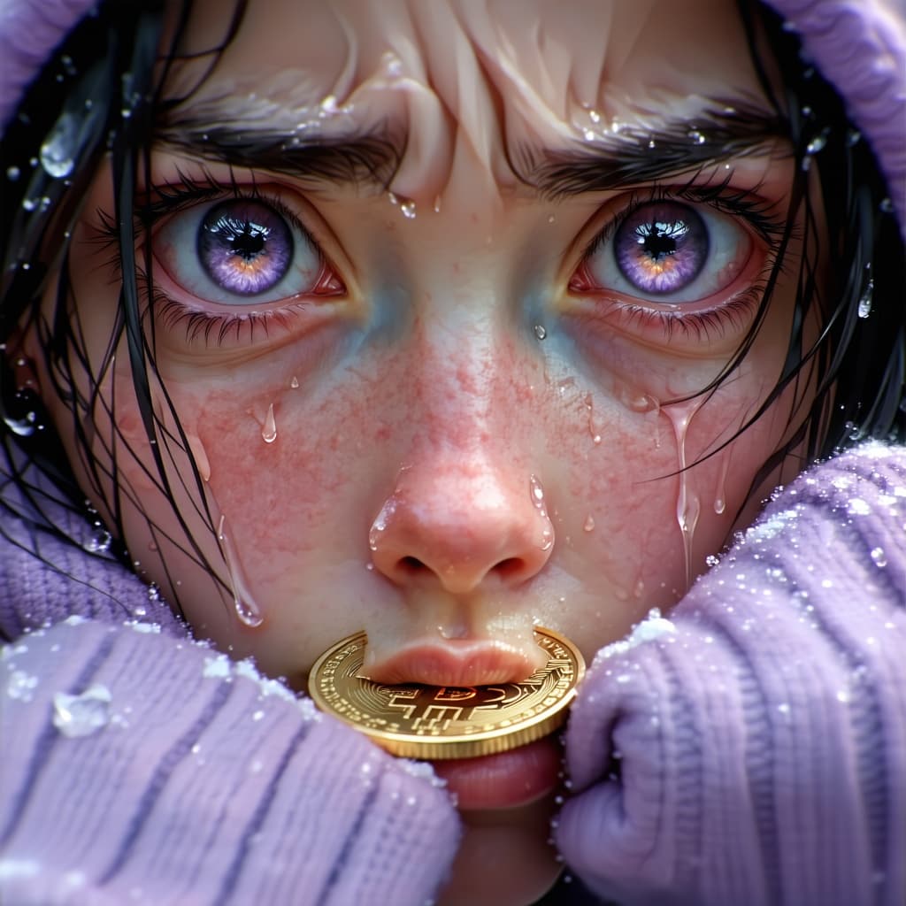 AI generated: extremely detailed close-up portrait, 1girl, kanao tsuyuri, looking directly at the viewer with a co...