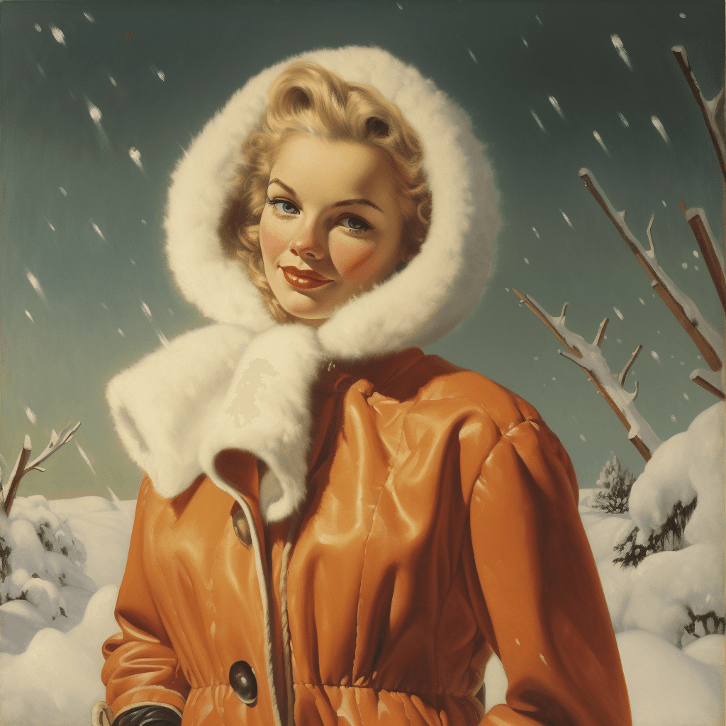 AI generated: Winter is coming, 1946