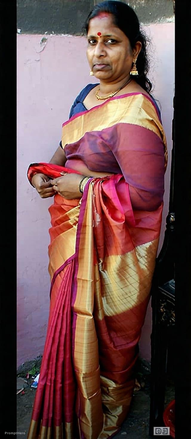 Hero prompt: Remove saree