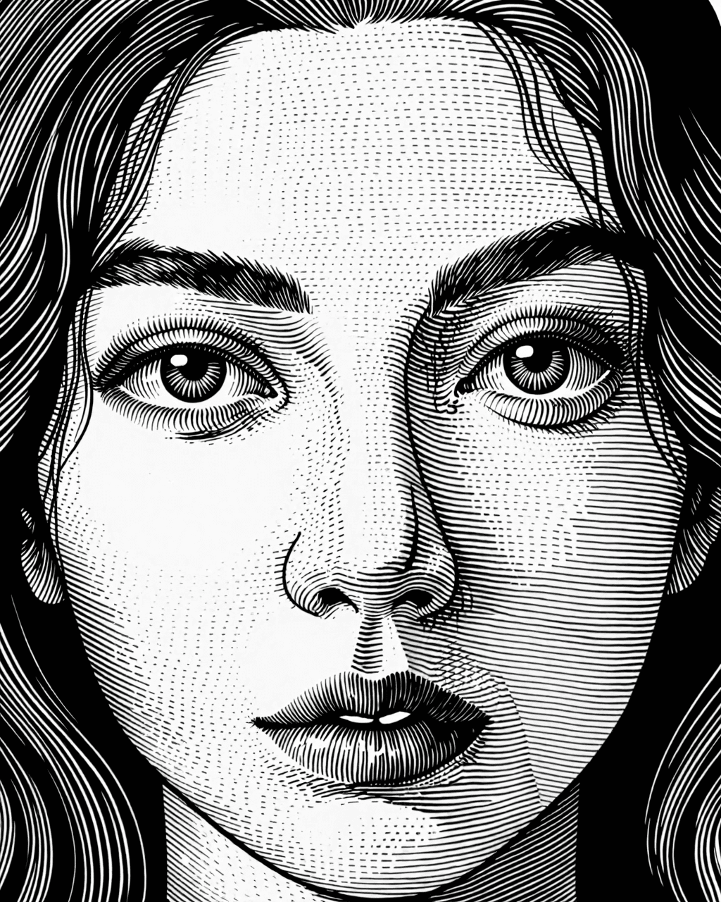 Perfect Ink Drawing (Engraving Style) - Image 2