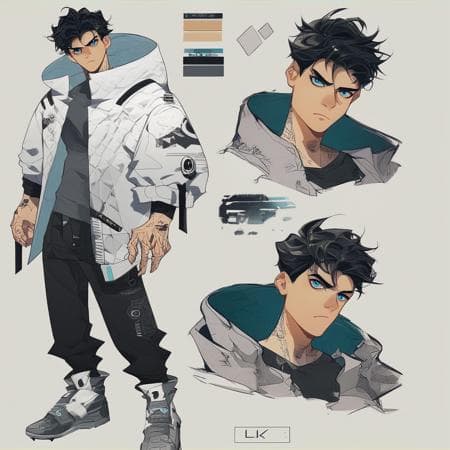 Dynamic Character Design/Model Sheets - Image 3