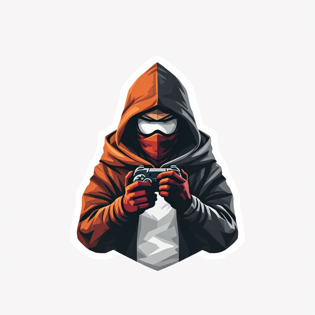 AI generated: Gamer logo
